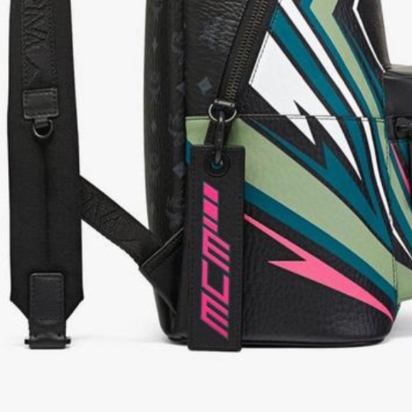 MCM Motor backpack- New Condition - Picture 7 of 8